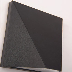 Modern Black LED Wall Light | 5W Waterproof Aluminium Outdoor Lamp
