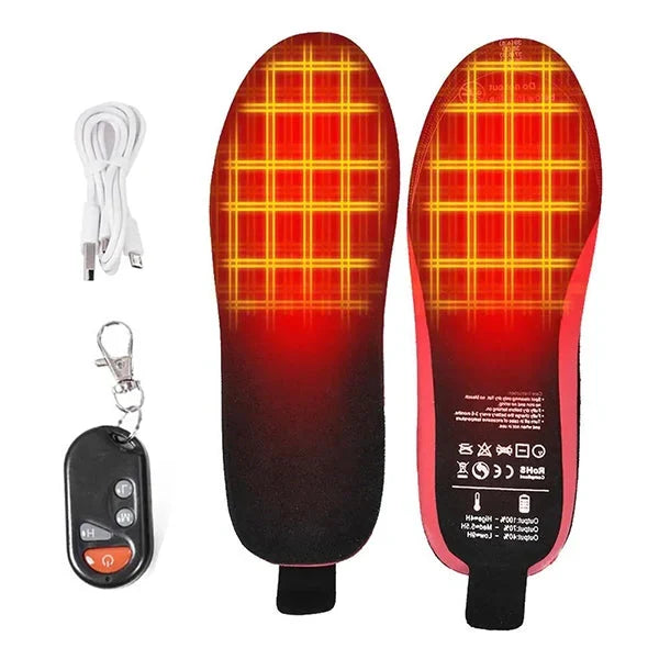 Heated Shoe Insoles Rechargeable Inserts