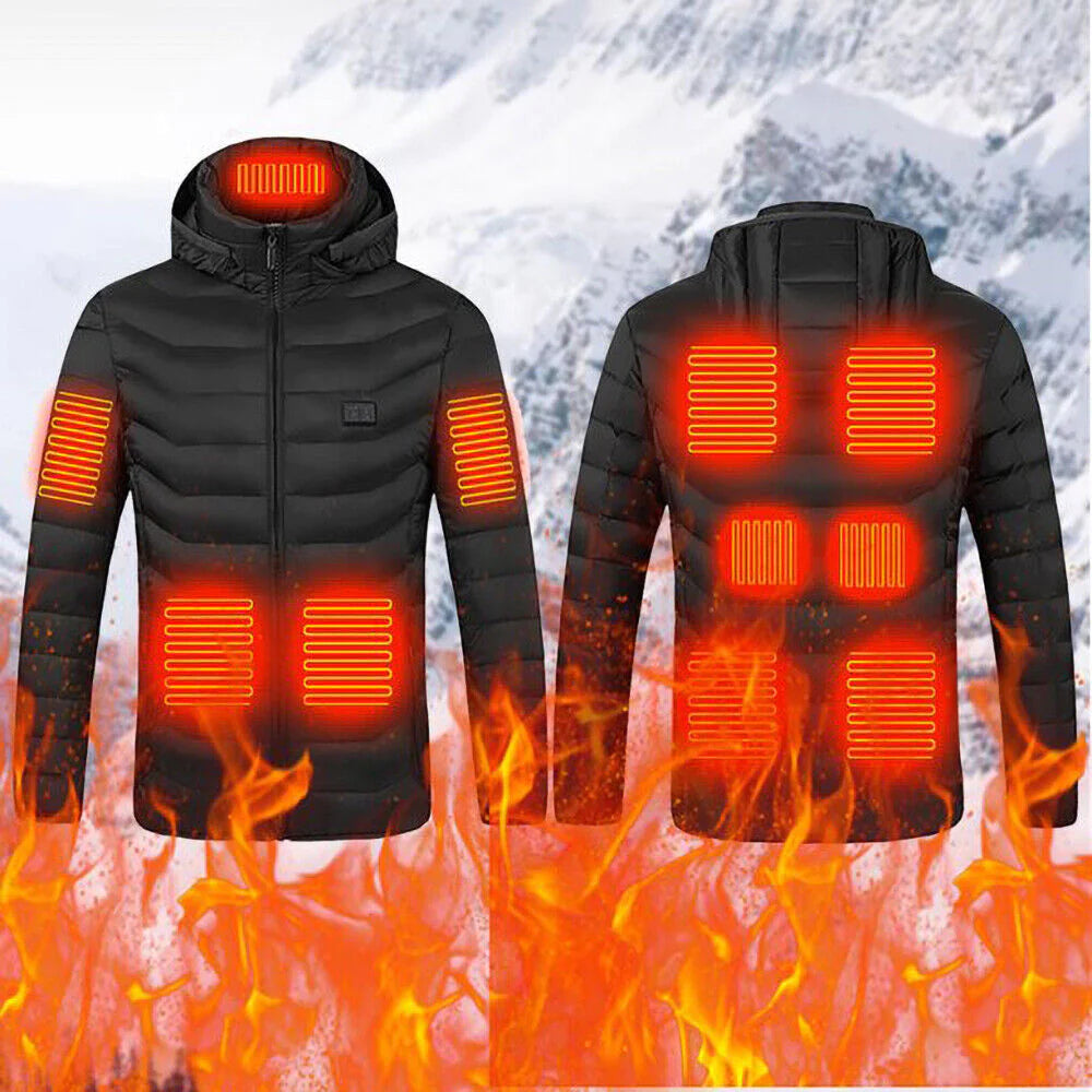 Jaqueta com Aquecimento para Inverno Camada de Proteção Externa