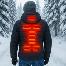 Jaqueta com Aquecimento para Inverno Camada de Proteção Externa
