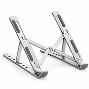Suporte para Notebook com Altura Ajustável e Design Ergonômico Portátil