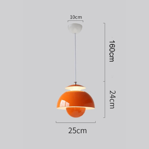 Luminária Pendente de LED Escandinava Moderna | Design Nórdico Atemporal