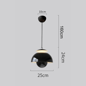 Luminária Pendente de LED Escandinava Moderna | Design Nórdico Atemporal