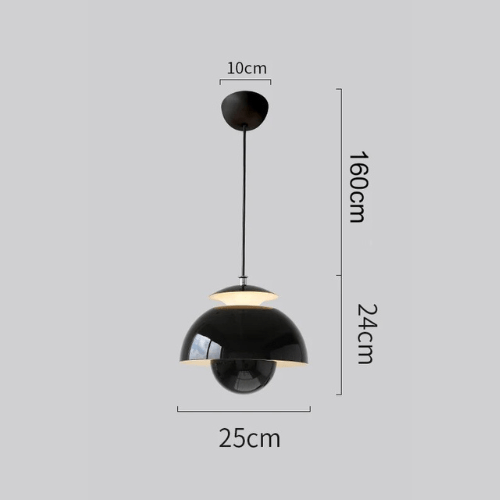 Luminária Pendente de LED Escandinava Moderna | Design Nórdico Atemporal