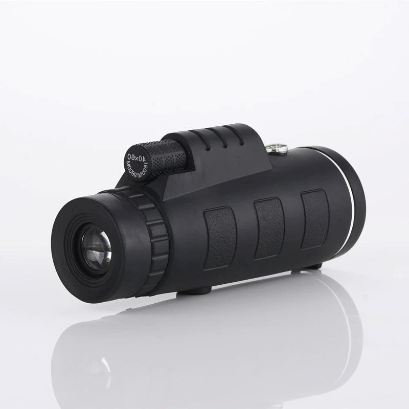 Monocular Starscope HD – Monocular de Alta Potência com Suporte para Smartphone e Tripé – Telescópio Monocular à Prova D'água