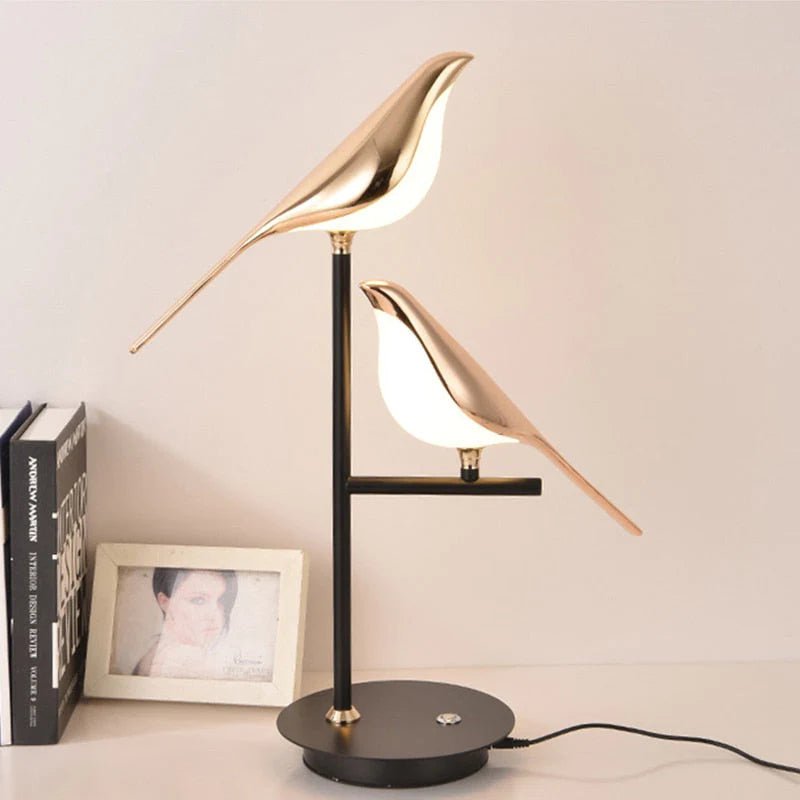 Golden Bird LED Wall Sconce – Modern Nordic Wall Lamp