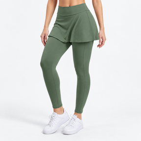 High Waist Pickleball Flared Yoga Pants Stretch Leggings