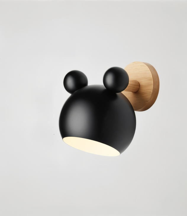 Luminária de Parede FlashMouse | Design Moderno e Divertido