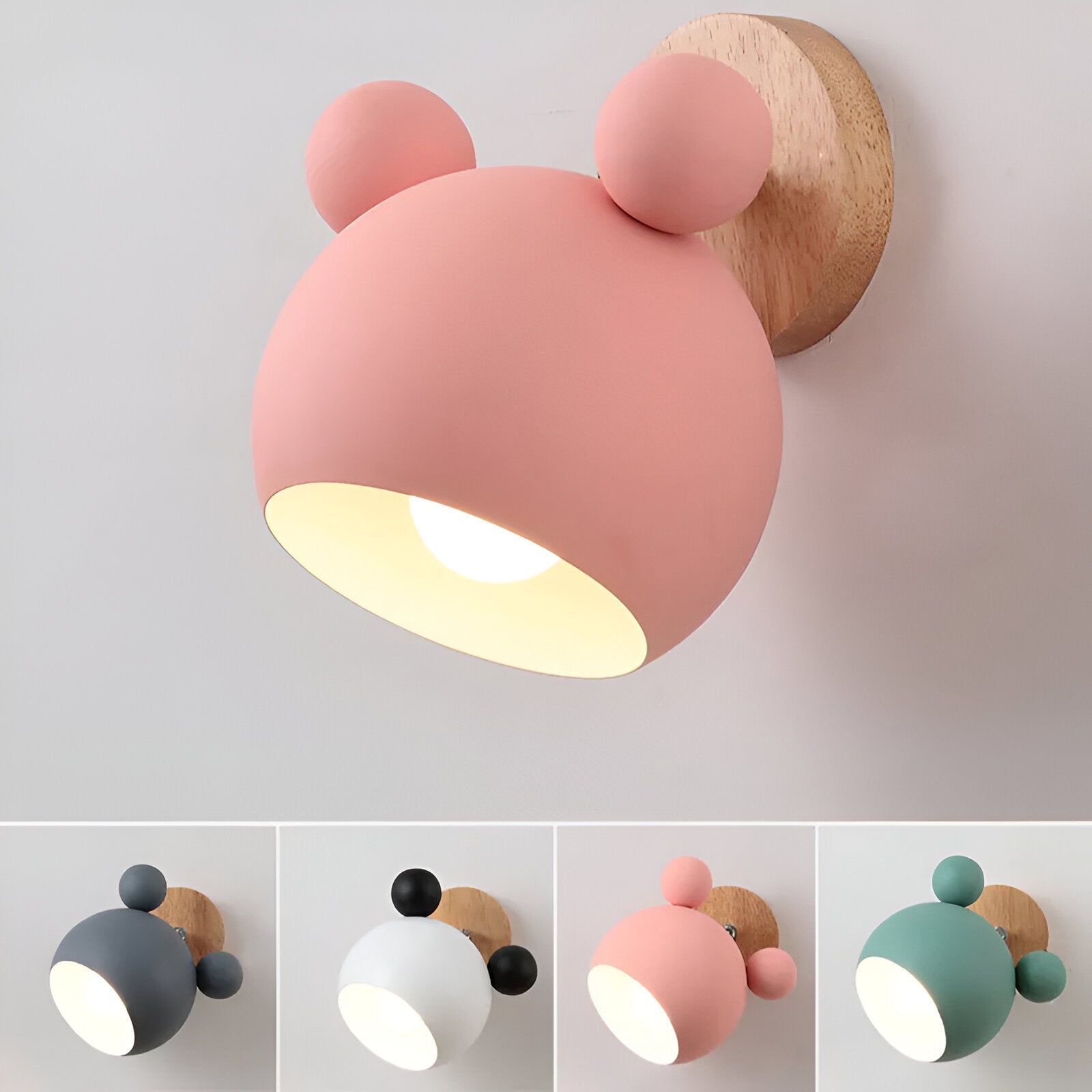 Luminária de Parede FlashMouse | Design Moderno e Divertido