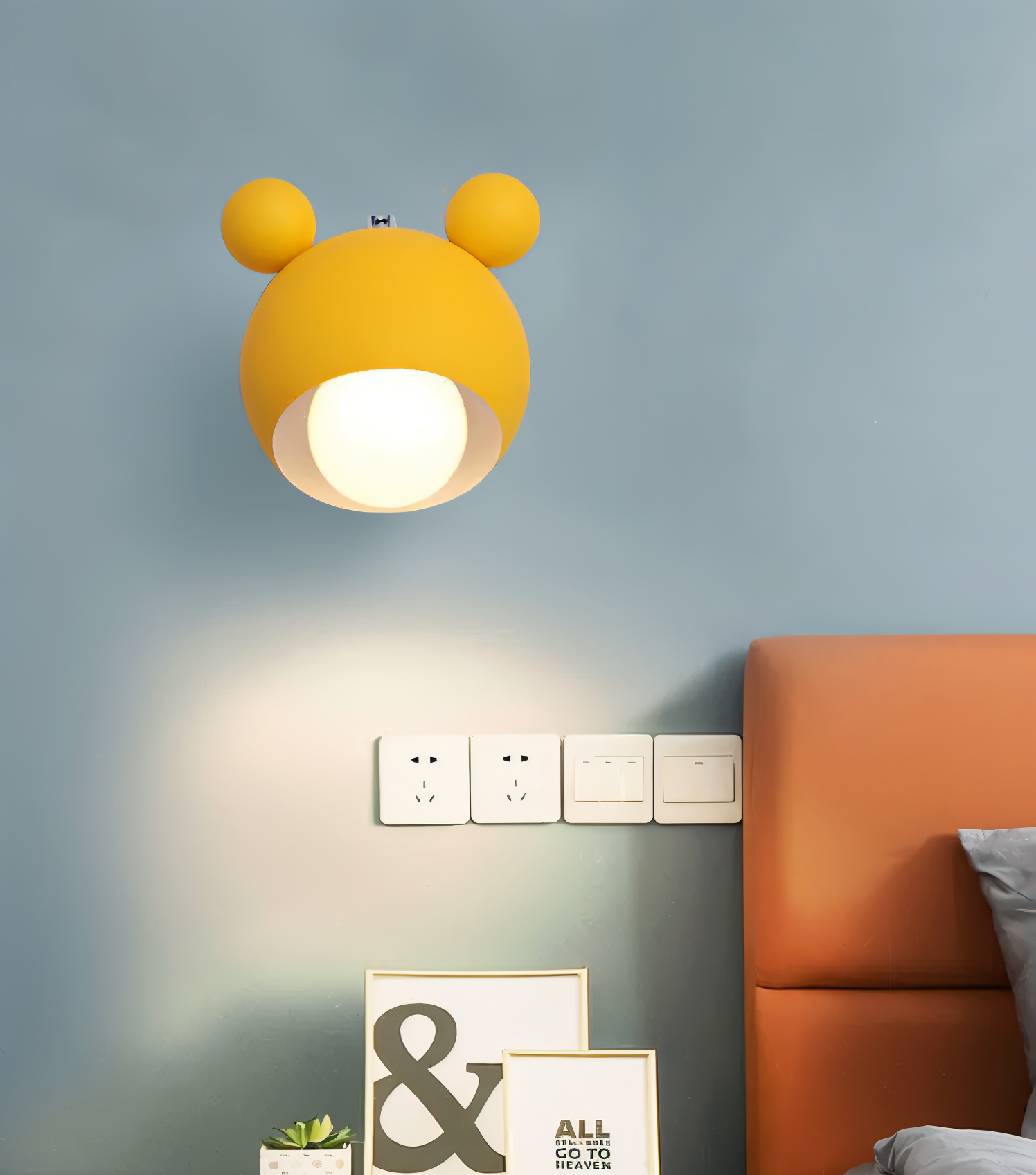 Luminária de Parede FlashMouse | Design Moderno e Divertido
