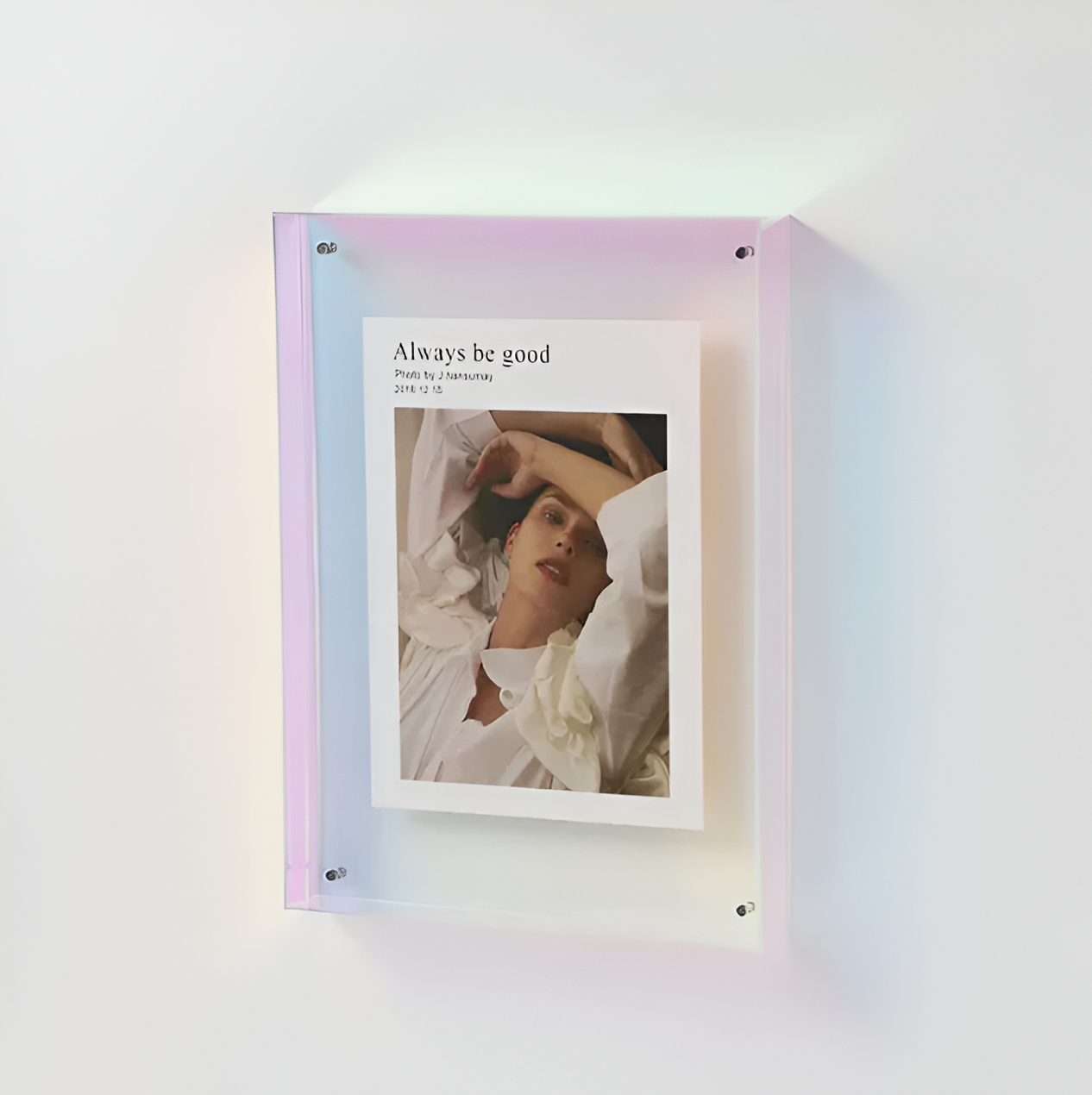 Acrylic Photo Frame | Modern Minimalist Display