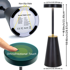 Rechargeable Cordless Table Lamp – Modern LED Accent Light – product image 5