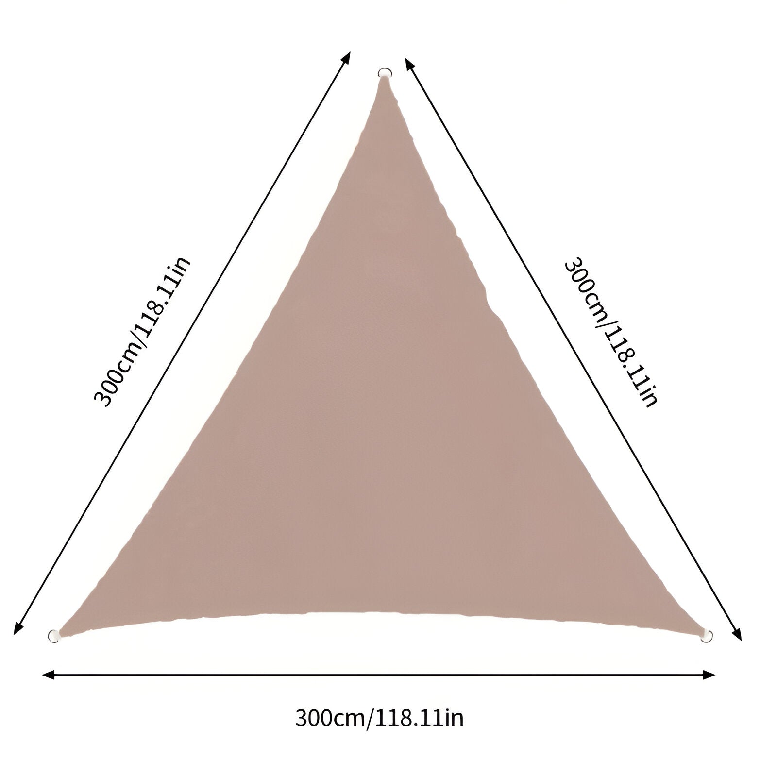Vela de Sombra TriBlocker | Design Triangular Impermeável com Proteção UV