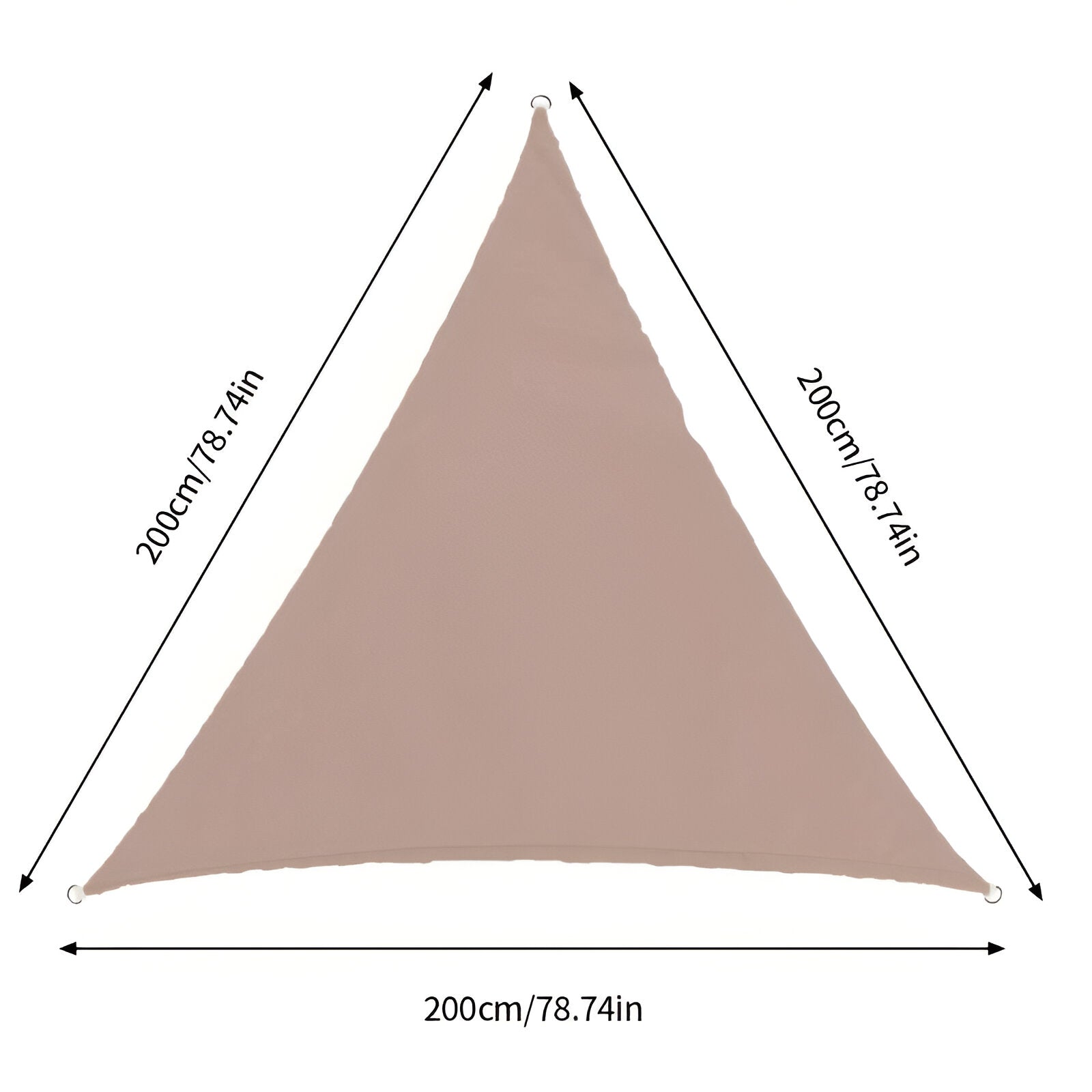 Vela de Sombra TriBlocker | Design Triangular Impermeável com Proteção UV