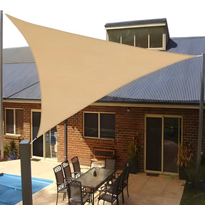 Vela de Sombra TriBlocker | Design Triangular Impermeável com Proteção UV