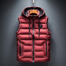 Plain Hooded Vest