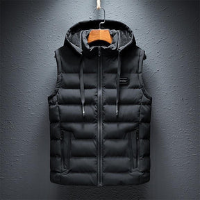 Plain Hooded Vest