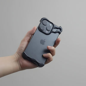 Capa de Celular Fina de Liga de Titânio com Proteção Magnética
