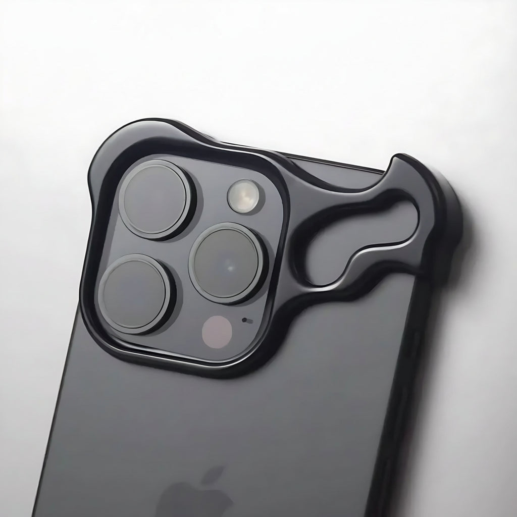 Capa de Celular Fina de Liga de Titânio com Proteção Magnética
