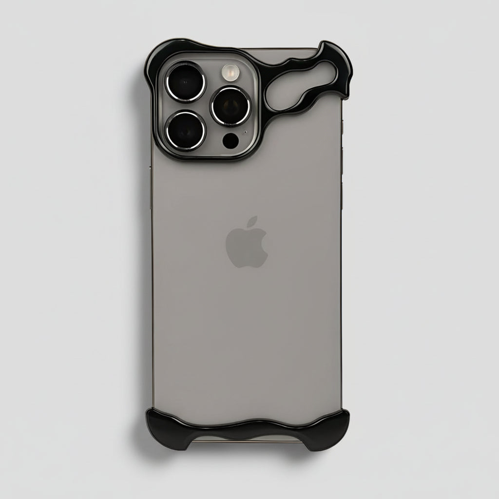 Capa de Celular Fina de Liga de Titânio com Proteção Magnética