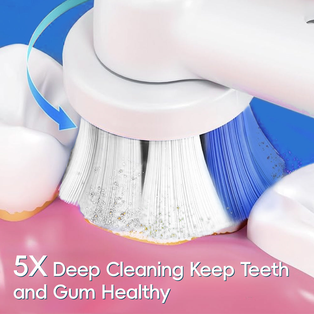 Escova de Dente com Rotação 360°