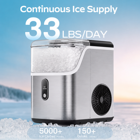 Máquina de Gelo de Bancada com Refrigeração