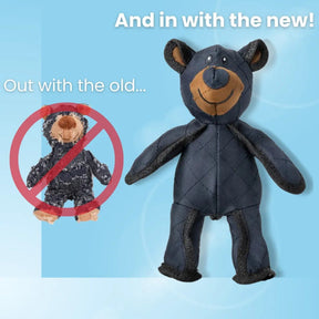 Brinquedo de Pelúcia Resistente em Formato de Urso para Cães