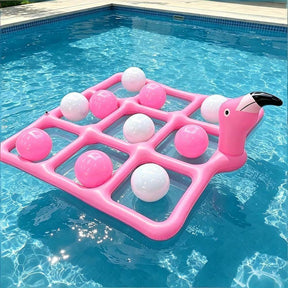 Boia Inflável de Flamingo Brinquedo Flutuante para Piscina