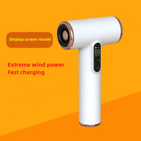 Secador de Cabelo Sem Fio: 30.000 Rpm Para Secagem Rápida