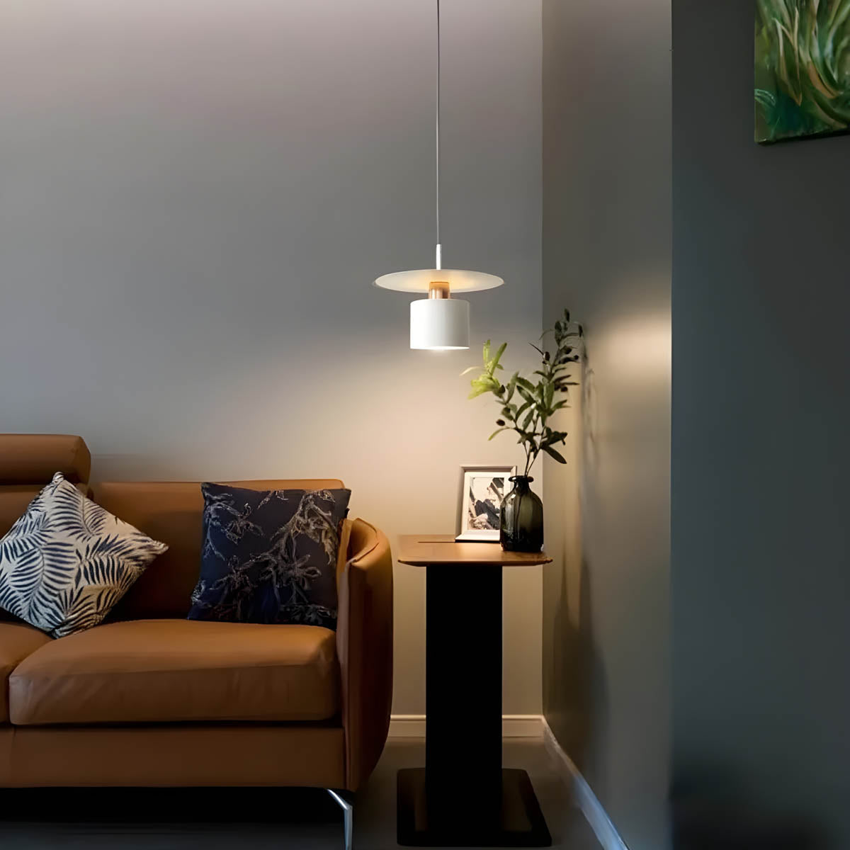 Luminária Pendente | Lâmpada de Teto Minimalista Moderna