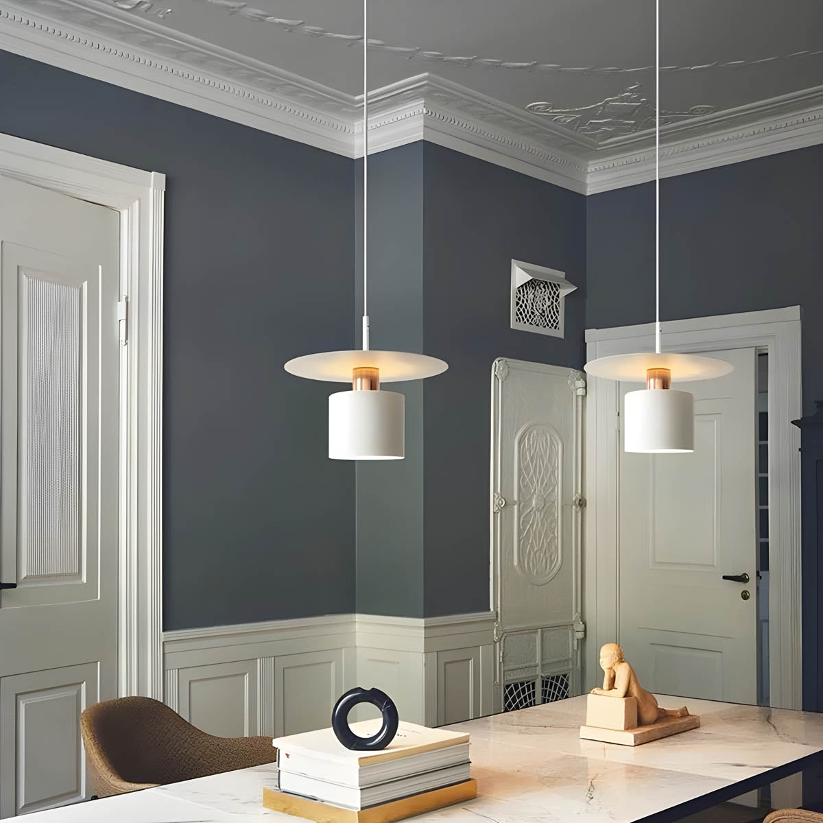 Luminária Pendente | Lâmpada de Teto Minimalista Moderna