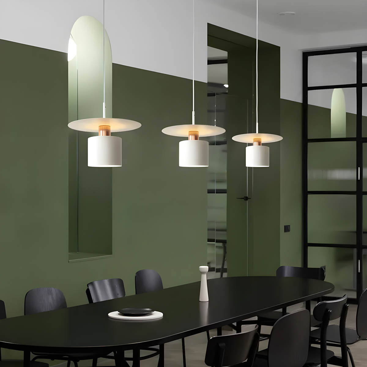 Luminária Pendente | Lâmpada de Teto Minimalista Moderna
