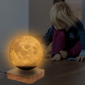 Luminária Lunar de Levitação Magnética