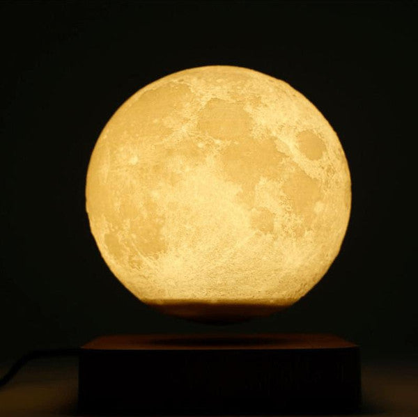 Luminária Lunar de Levitação Magnética