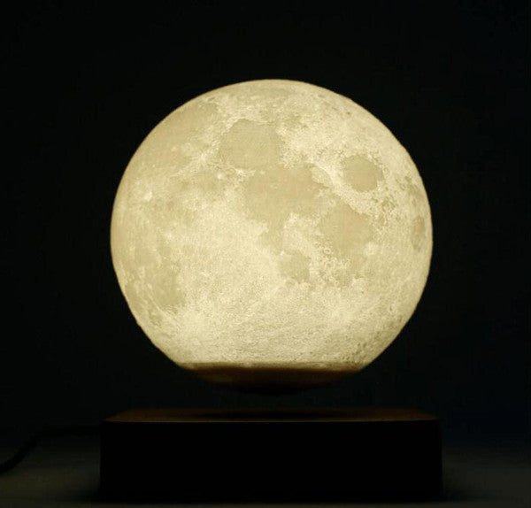 Luminária Lunar de Levitação Magnética