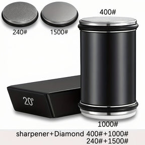 Knife Sharpener Magnetic Angle Diamond Stone Set
