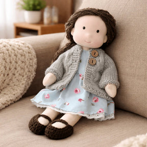 Kids Doll Toy Baby Doll Handmade Play Companion Gift Toy
