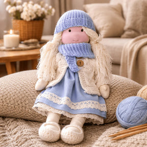 Kids Doll Toy Baby Doll Handmade Play Companion Gift Toy