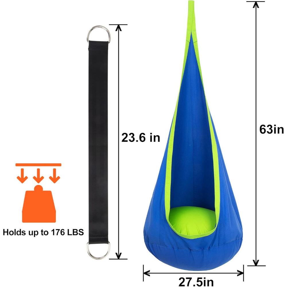 Cadeira de Suspensão Sensorial tipo Casulo para Crianças
