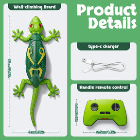 Kids Toy Remote Control Lizard Wall Climbing Action Design