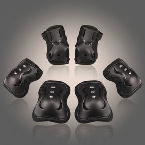 Kids Protective Gear Set Adjustable Knee Elbow Wrist Pads