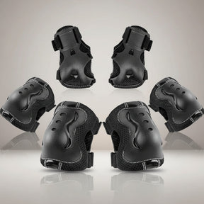 Kids Protective Gear Set Adjustable Knee Elbow Wrist Pads