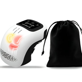 Massageador de Joelho Elétrico com Aquecimento e Compressão Ajustável