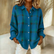 Women’s Casual Oversized Cardigan Long Sleeve Button Front