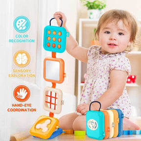 Brinquedo educativo Montessori multifuncional