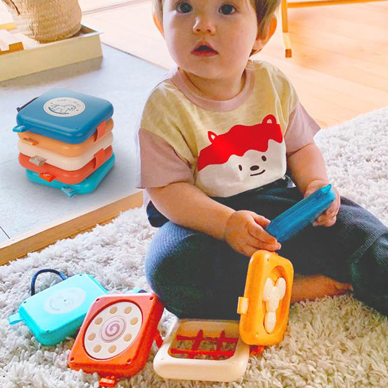 Brinquedo educativo Montessori multifuncional