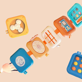 Brinquedo educativo Montessori multifuncional