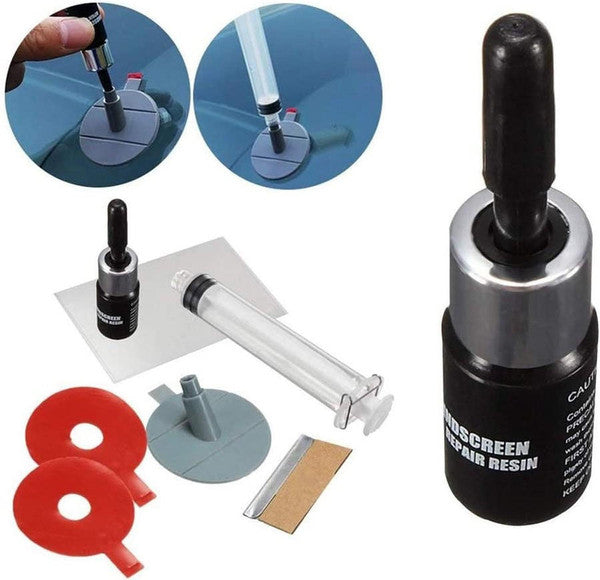 Kit de Reparo de Vidros e Para-brisas