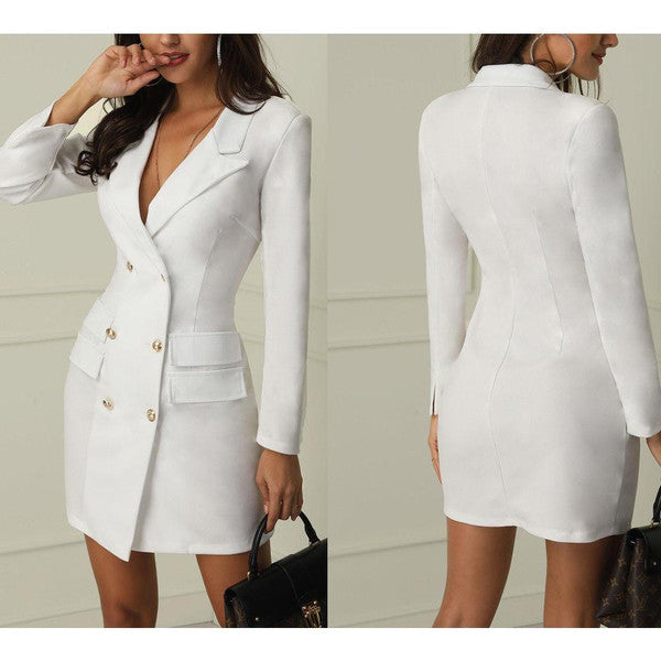 Vestido tipo blazer moderno