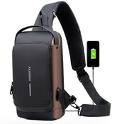 Carbon Fiber Anti-Theft Backpack